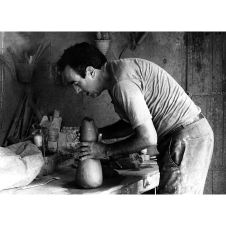 Vicente Prats Marhuenda preparando el fang