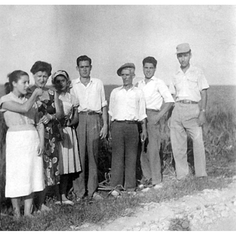 Los Berenguer, rama "Machín" con familiares de Francia.