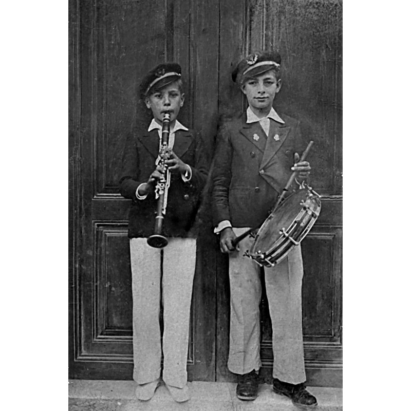 Salvador Sendra Ballester "Barber" cuando tenía 10 años