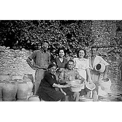 Familiares posando en la...