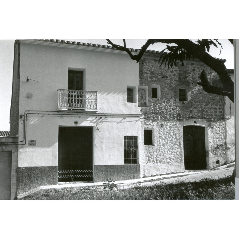 Las casas de c/Dels Forns 9 y 11