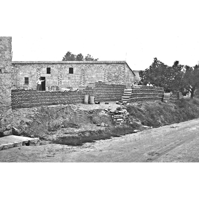 La fábrica de tubos de Vicente Prats Rocher vista desde la actual c/Denia