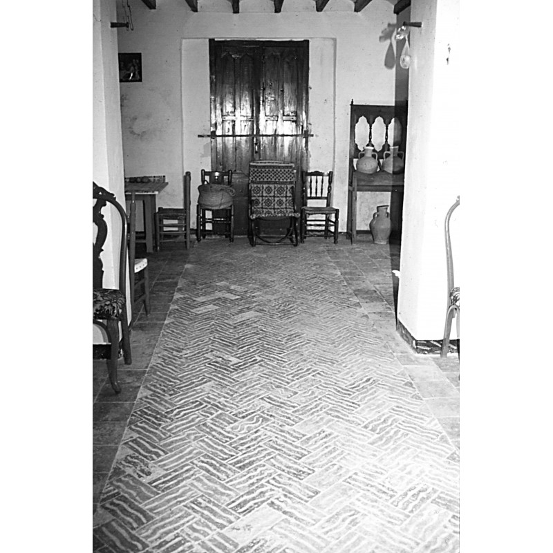 La entrada de la casa del "Blanquet"