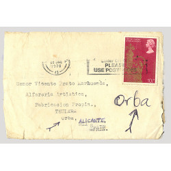 Así se ponía la dirección...