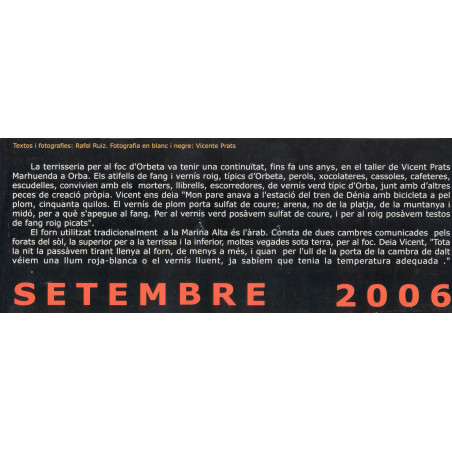 Texto septiembre calendario Rafel Ruiz 2006