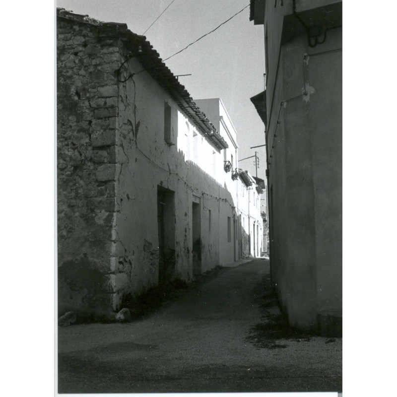 La entrada de la casa/taller del casoler Fco Vicente  Escrivá Aranda