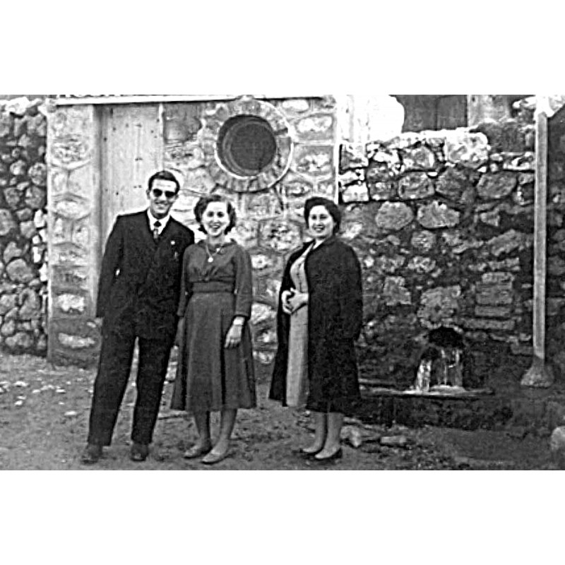 El depósito de agua potable de la Font de Dalt recien renovada.