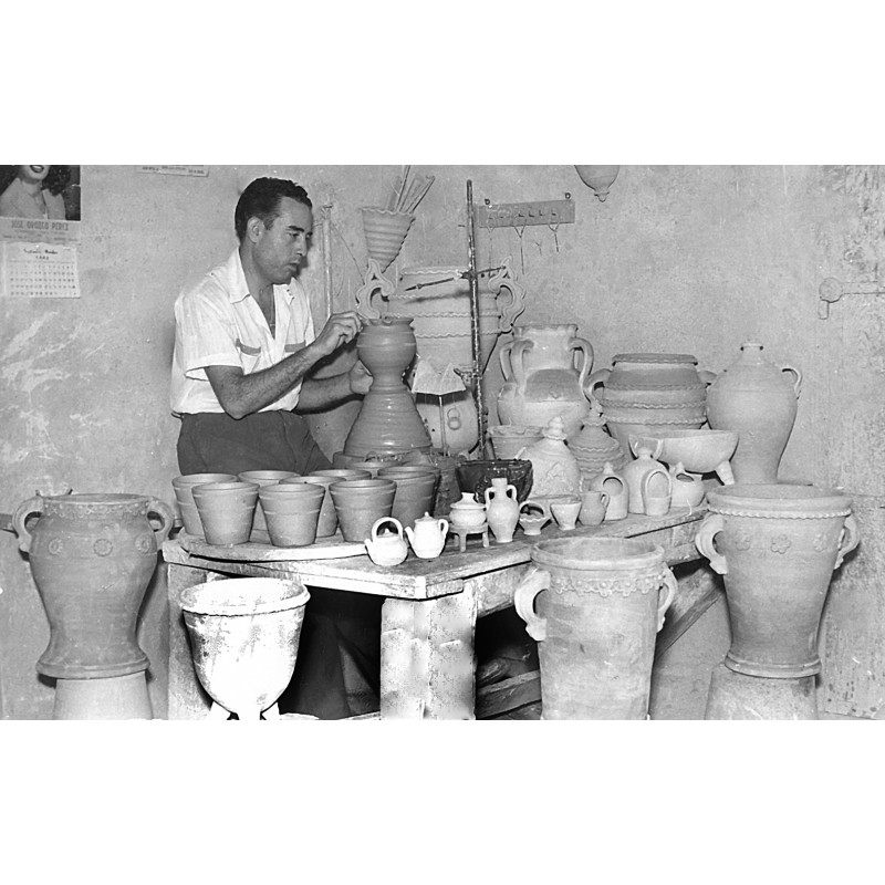 Vicente Prats Marhuenda en su taller - 2