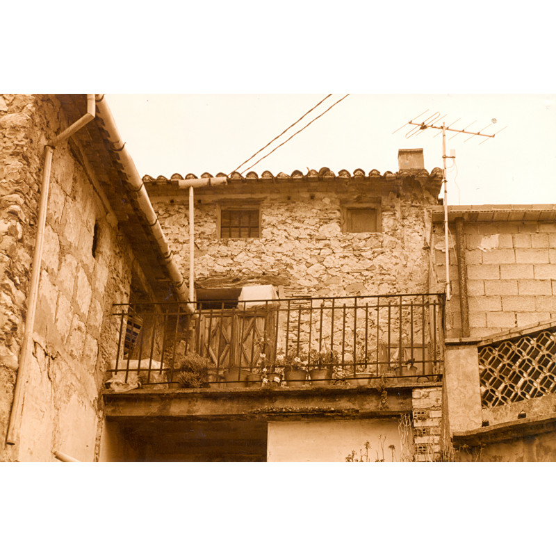Casa lindante a la casa Señoría, vista desde c/Alacant.
